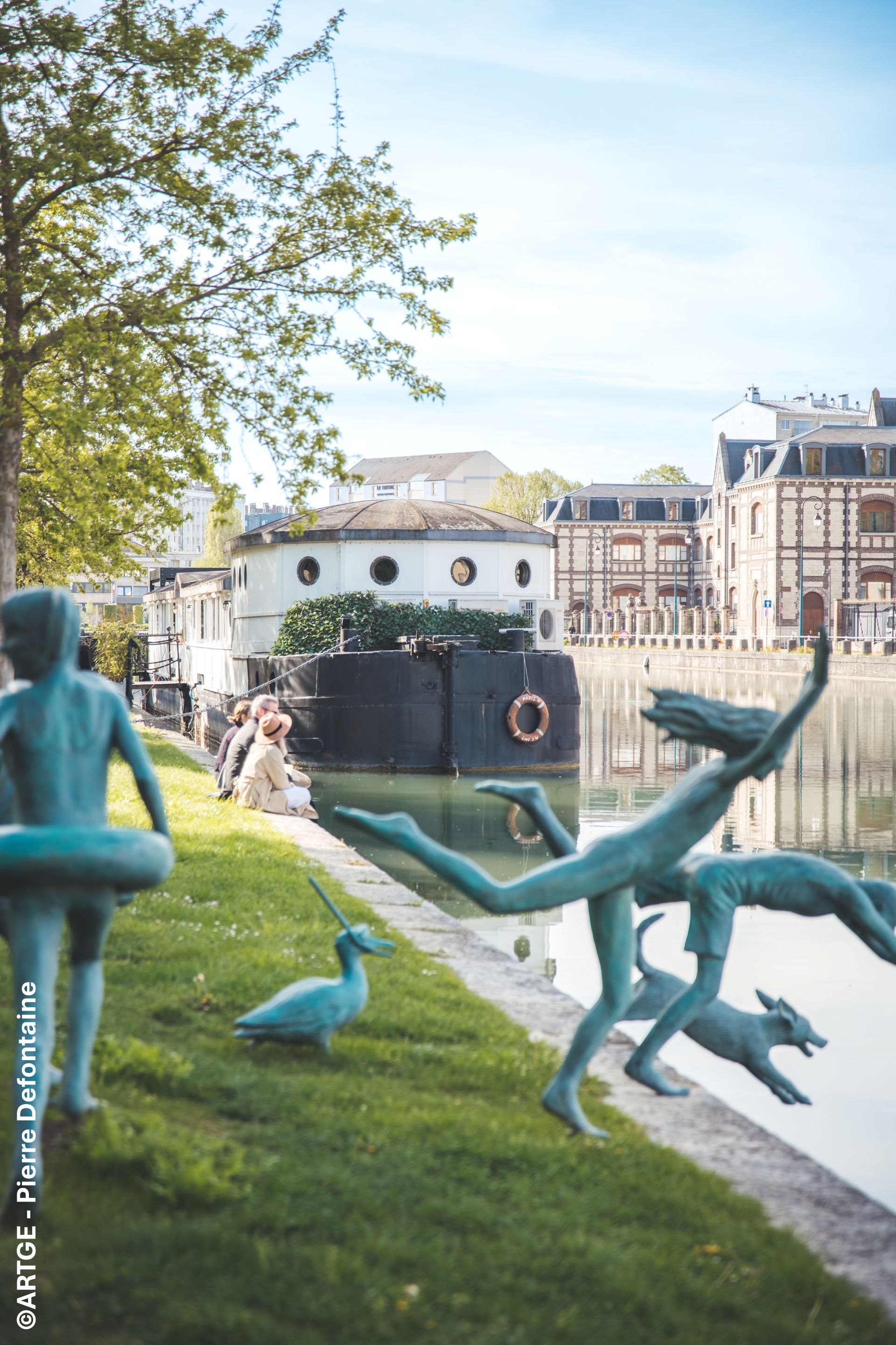 Bassin de la préfecture, Troyes © ARTGE - Pierre Defontaine